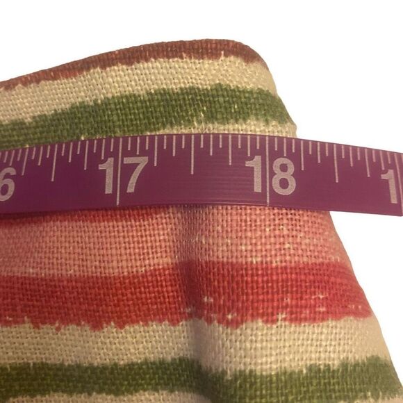 Talbots Multicolor Stripe Linen Pencil‎ Skirt Size 14 - Picture 11 of 13